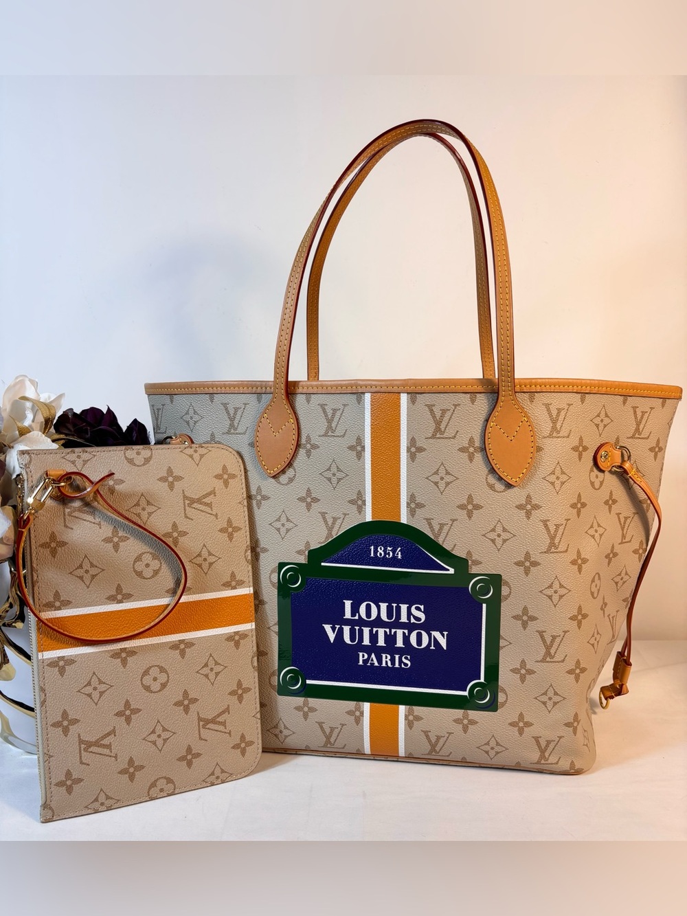 Beautiful Louis Vuitton Neverfull Monopaname